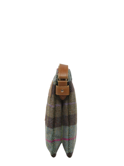 Harris Tweed St Clements Bag - A0254 (Tan Leather)