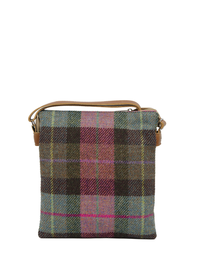 Harris Tweed St Clements Bag - A0254 (Tan Leather)