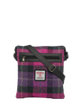 Harris Tweed St Clements Bag - A0257 (Black Leather)