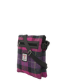 Harris Tweed St Clements Bag - A0257 (Black Leather)