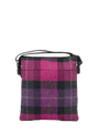 Harris Tweed St Clements Bag - A0257 (Black Leather)