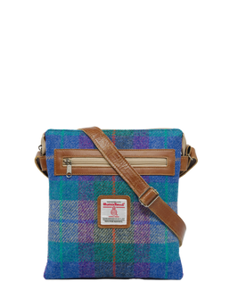Harris Tweed St Clements Bag - A085 (Tan Leather)