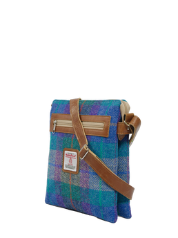 Harris Tweed St Clements Bag - A085 (Tan Leather)