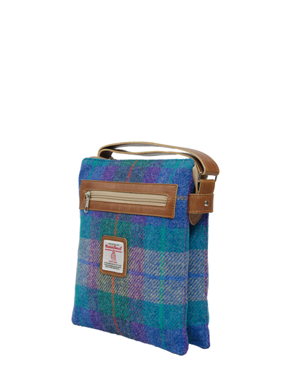 Harris Tweed St Clements Bag - A085 (Tan Leather)