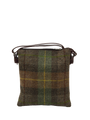 Harris Tweed St Clements Bag A086 (Brown Leather)