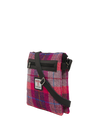 Harris Tweed St Clements Bag - A088 (Black Leather)