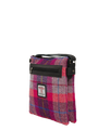 Harris Tweed St Clements Bag - A088 (Black Leather)