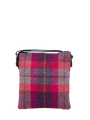 Harris Tweed St Clements Bag - A088 (Black Leather)