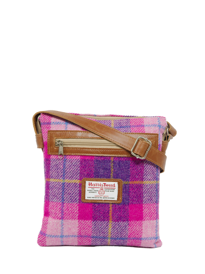 Harris Tweed St Clements Bag - A090 (Tan Leather)