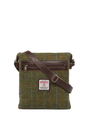 Harris Tweed St Clements Bag - HB103 (Brown Leather)
