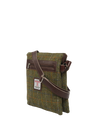 Harris Tweed St Clements Bag - HB103 (Brown Leather)