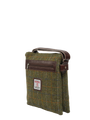 Harris Tweed St Clements Bag - HB103 (Brown Leather)
