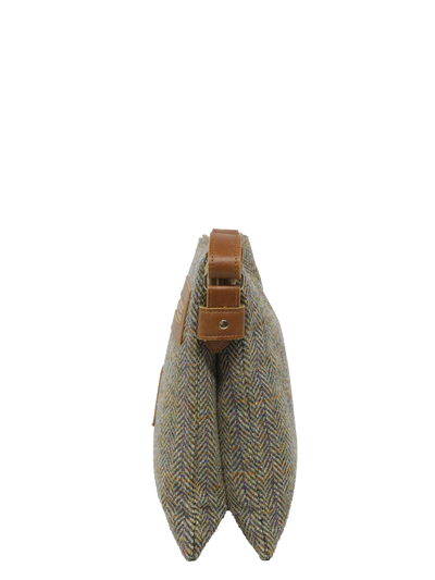 Harris Tweed St Clements Bag - HB107 (Tan Leather)