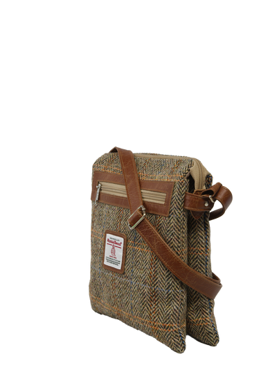 Harris Tweed St Clements Bag HB133 (Tan Leather)