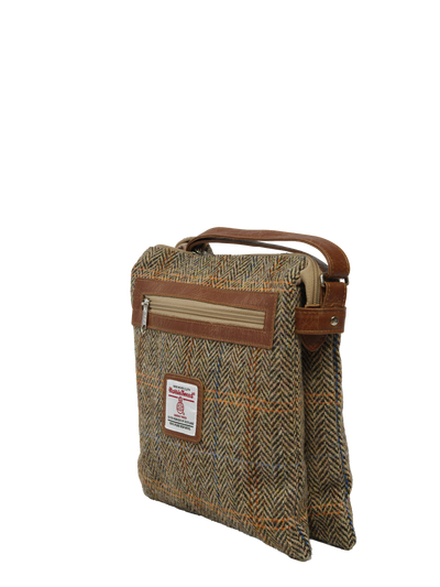 Harris Tweed St Clements Bag HB133 (Tan Leather)