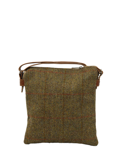 Harris Tweed St Clements Bag - HB67 (Tan Leather)
