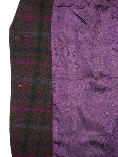 Harris Tweed Tammy Jacket Plum/Magenta Multi