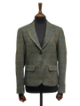 Harris Tweed Tammy Jacket Green Herringbone w/OC