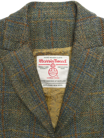 Harris Tweed Tammy Jacket Green Herringbone w/OC
