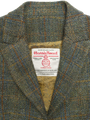 Harris Tweed Tammy Jacket Green Herringbone w/OC