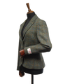 Harris Tweed Tammy Jacket Green Herringbone w/OC