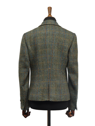 Harris Tweed Tammy Jacket Green Herringbone w/OC