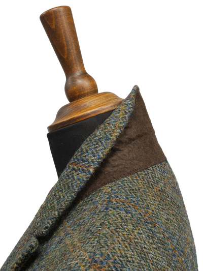 Harris Tweed Tammy Jacket Green Herringbone w/OC