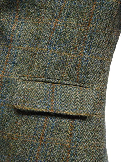 Harris Tweed Tammy Jacket Green Herringbone w/OC