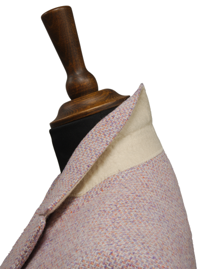 Harris Tweed Tammy Jacket Pink Mix Herringbone