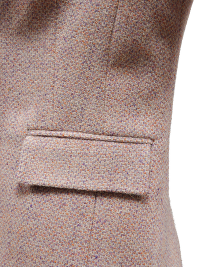 Harris Tweed Tammy Jacket Pink Mix Herringbone