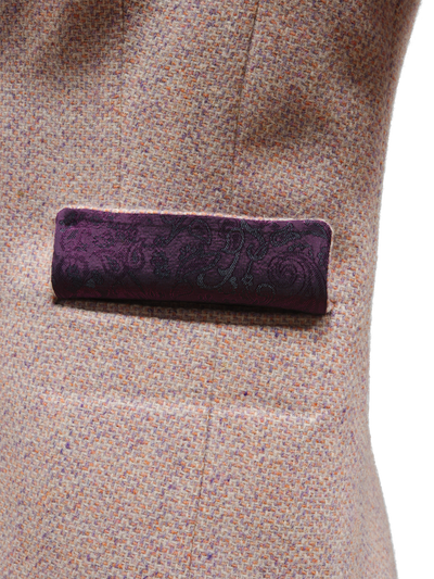 Harris Tweed Tammy Jacket Pink Mix Herringbone