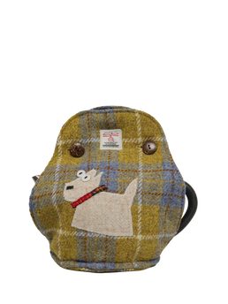 Harris Tweed Tea Cosy - A0102 Westie (Left)