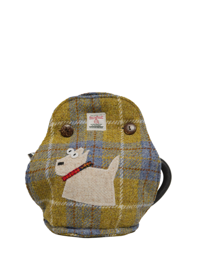 Harris Tweed Tea Cosy - A0102 Westie (Left)