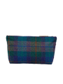 Harris Tweed Toiletries Bag - A085 (Tan Leather)