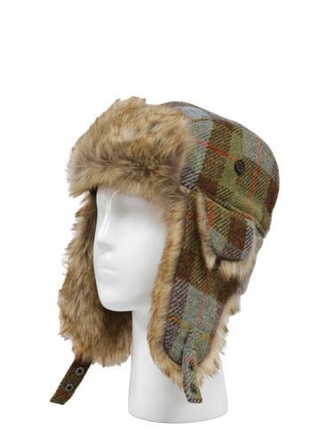 Harris Tweed Trapper Hat - A017