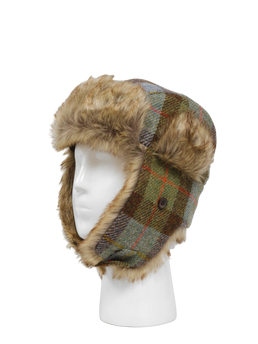 Harris Tweed Trapper Hat A017