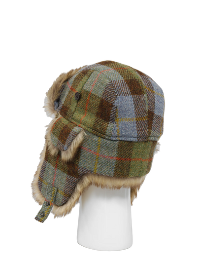 Harris Tweed Trapper Hat A017