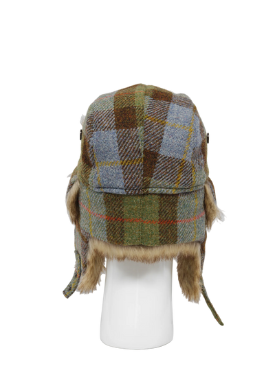 Harris Tweed Trapper Hat A017