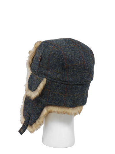 Harris Tweed Trapper Hat A0239