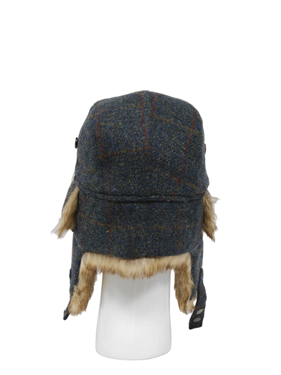 Harris Tweed Trapper Hat A0239
