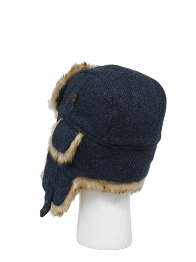 Harris Tweed Trapper Hat HB104
