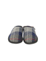 Harris Tweed William Slippers Navy/Black Check