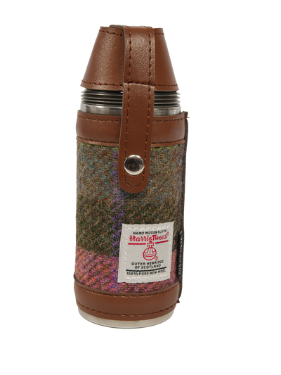 Harris Tweed Hunting Flask - A0254