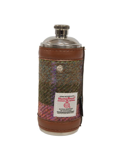 Harris Tweed Hunting Flask - A0254