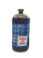 Harris Tweed Hunting Flask - Blue With Cream OC