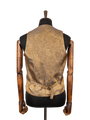 Harris Tweed Iain Waistcoat - Forest Green Herringbone