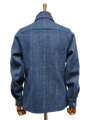 Harris Tweed Jack Overshirt Blue Check