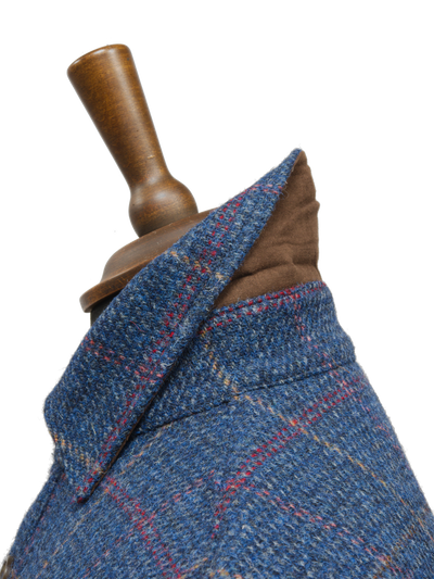 Harris Tweed Jack Overshirt Blue Check