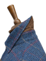 Harris Tweed Jack Overshirt Blue Check