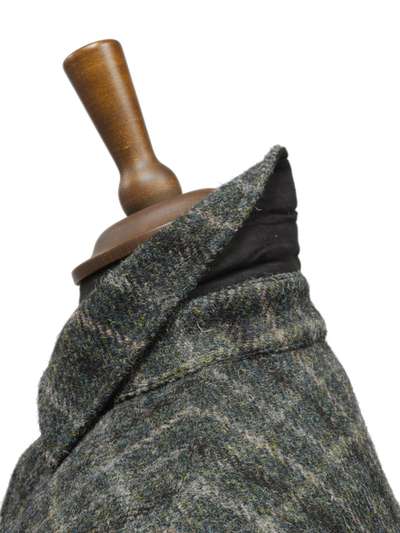 Harris Tweed Jack Overshirt Grey Mix Multi